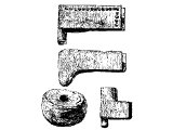 Egyptian door hinges